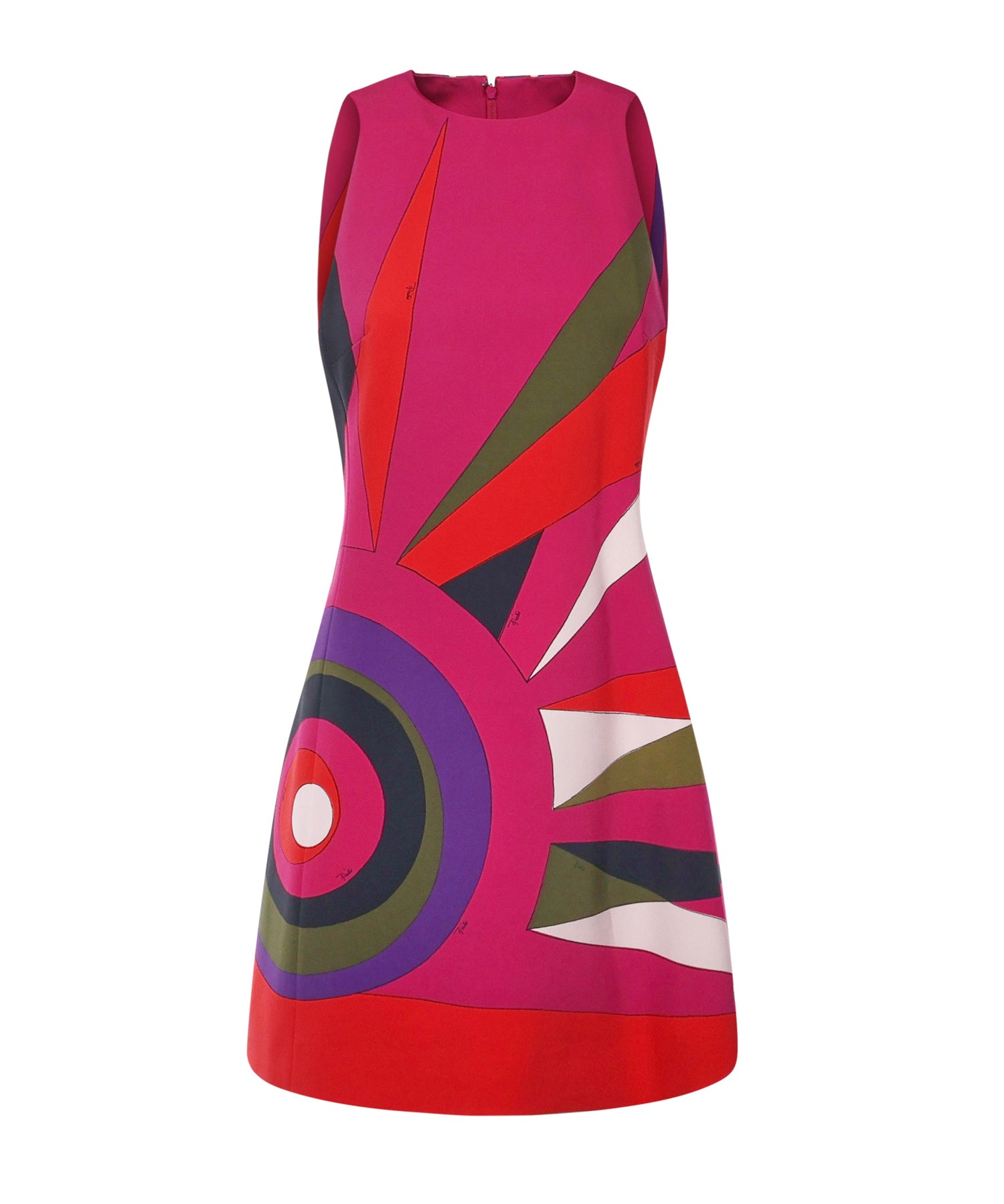 Abito a trapezio con stampa hawaiana 5URG42 5U849030 PUCCI 