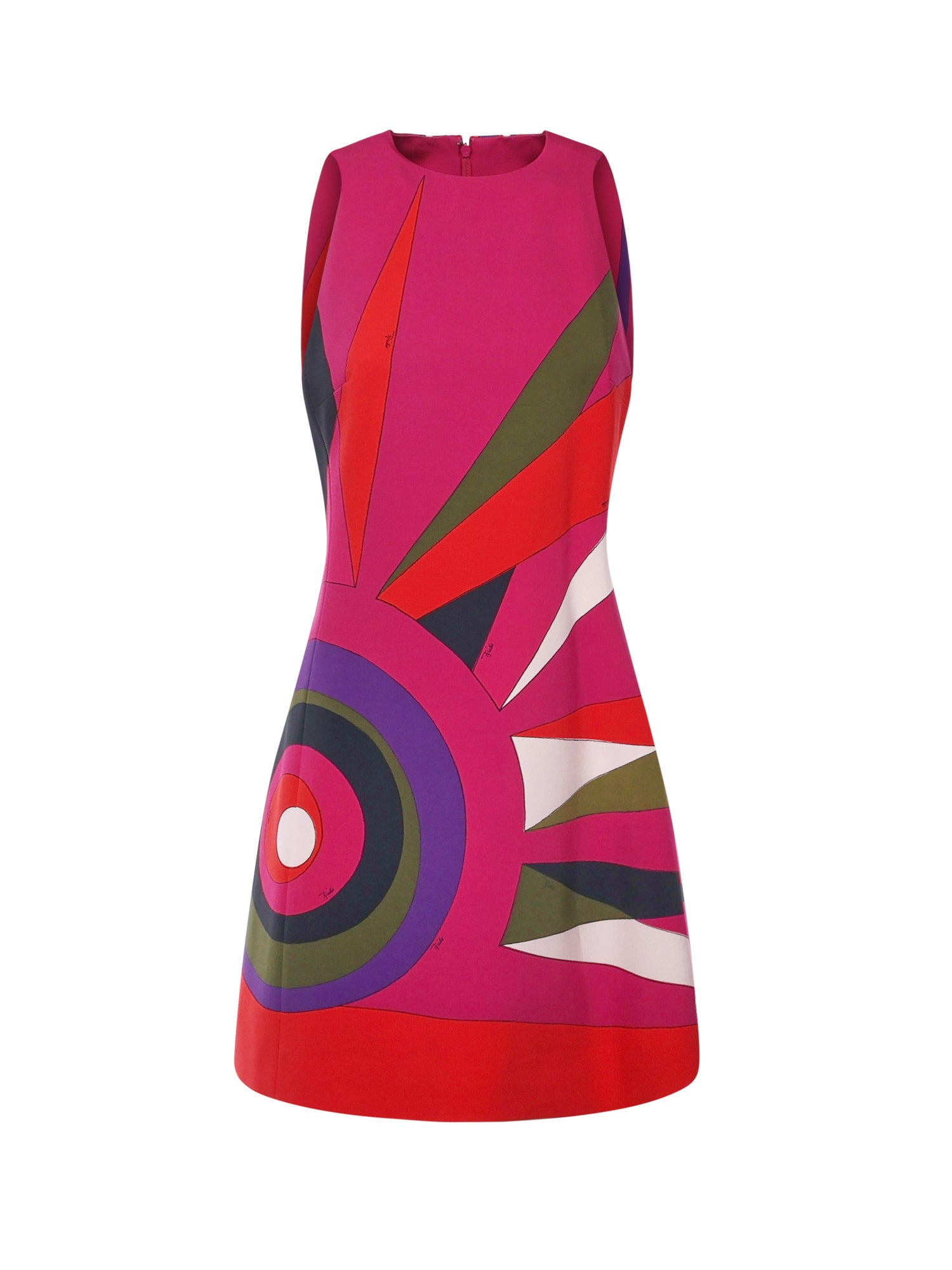 Abito a trapezio con stampa hawaiana 5URG42 5U849030 PUCCI 