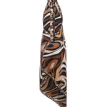 Abito lungo con stampa Marmo 5URH05 5U870004 PUCCI 