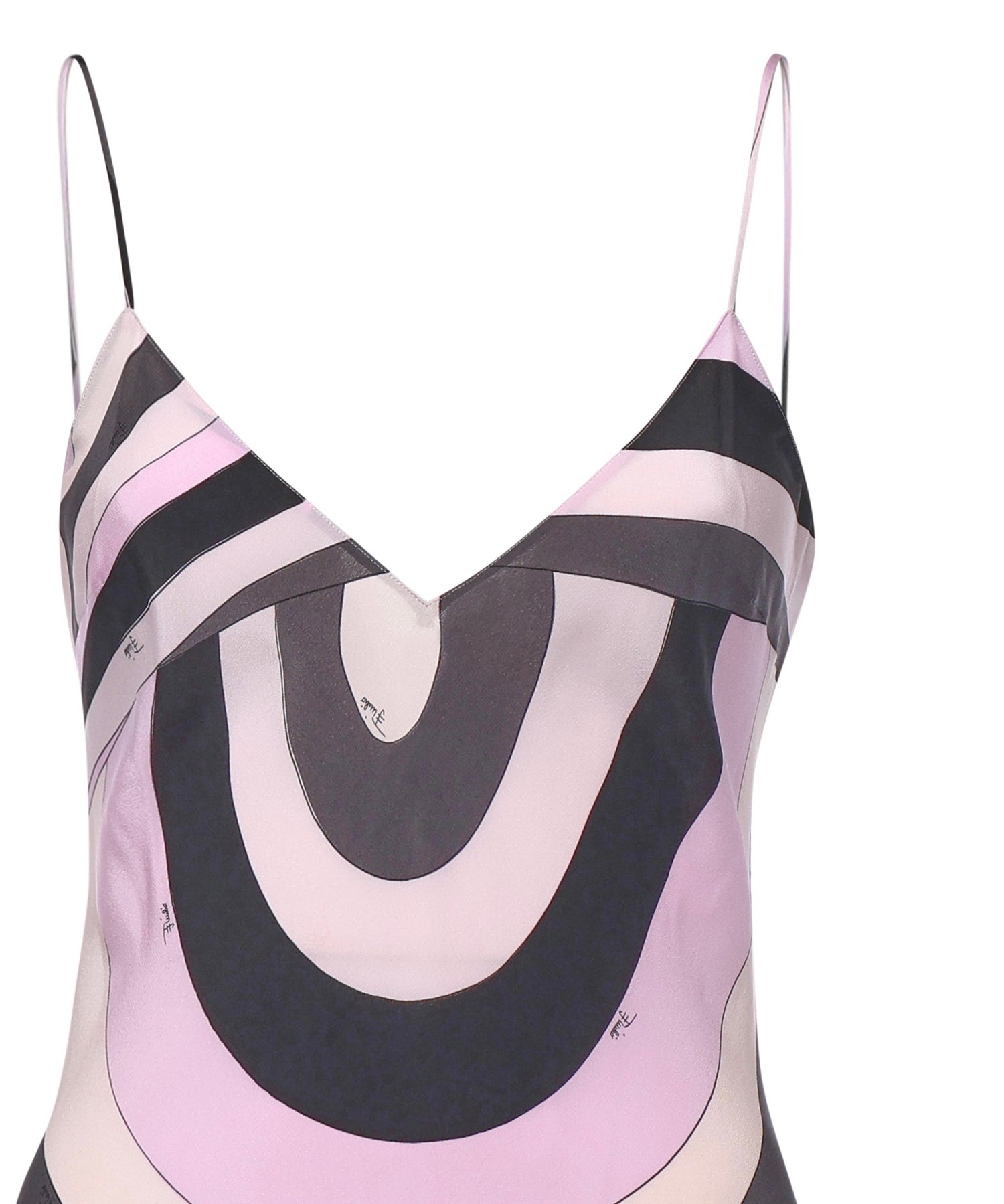 Abito in seta con stampa Iride 5URI26 5U753010 PUCCI 