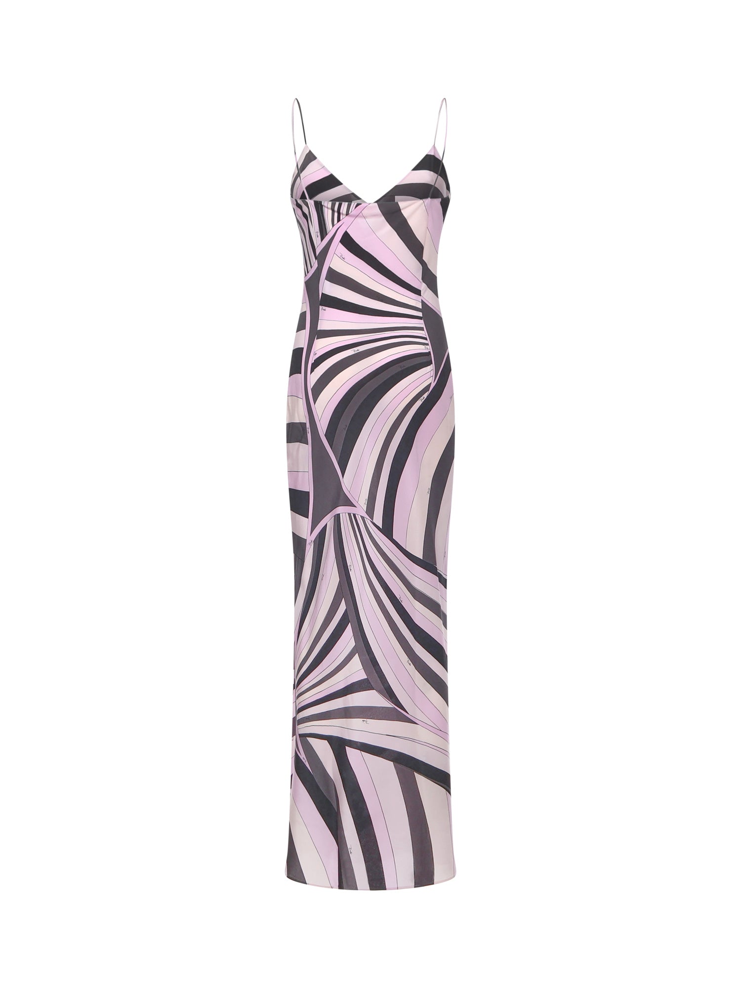 Abito in seta con stampa Iride 5URI26 5U753010 PUCCI 
