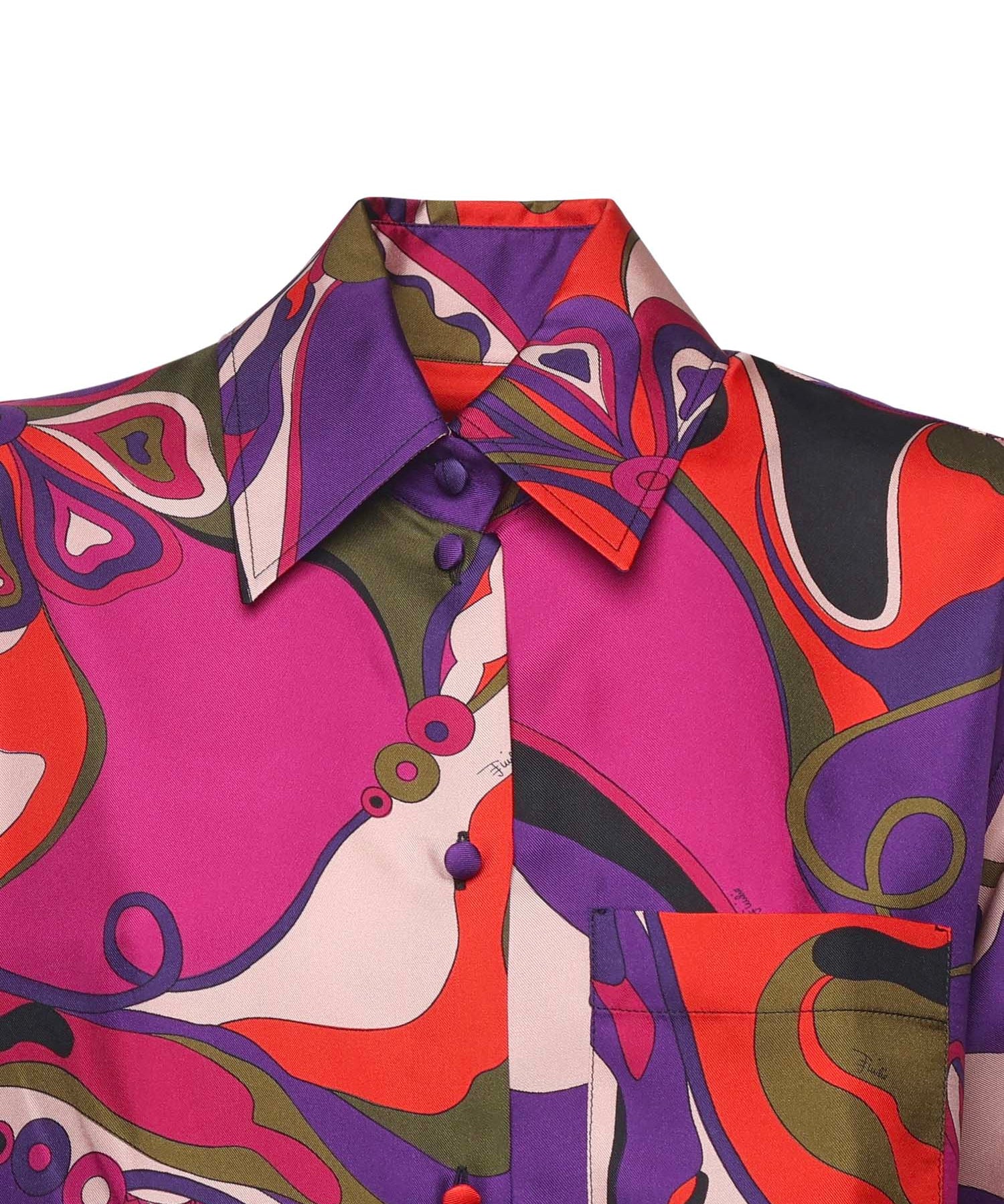 Camicia in seta 5URJ10 5U731017 PUCCI 