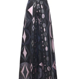 Pantaloni in seta con stampa Iride 5URT01 5U881023 PUCCI 