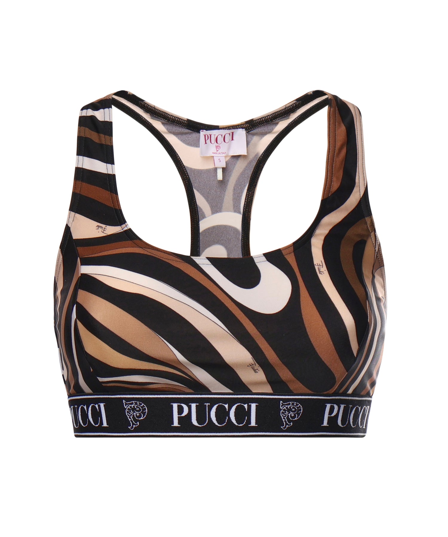 Top sportivo con stampa 5UTP57 5U775066 PUCCI 