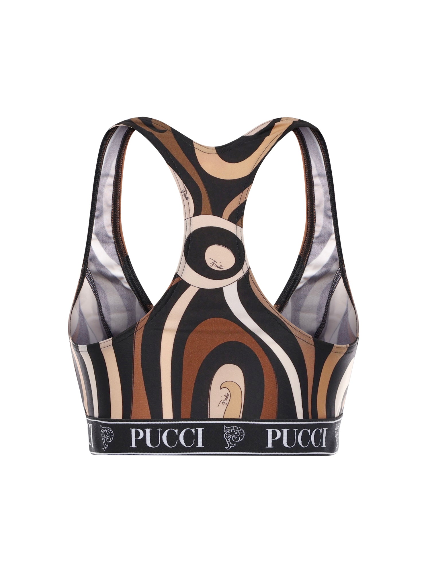 Top sportivo con stampa 5UTP57 5U775066 PUCCI 