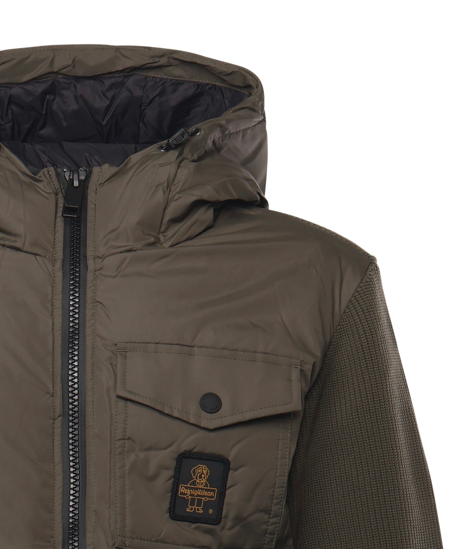 Piumino Hybrid Hood Hunter G94000 NY0214E04010 REFRIGIWEAR 