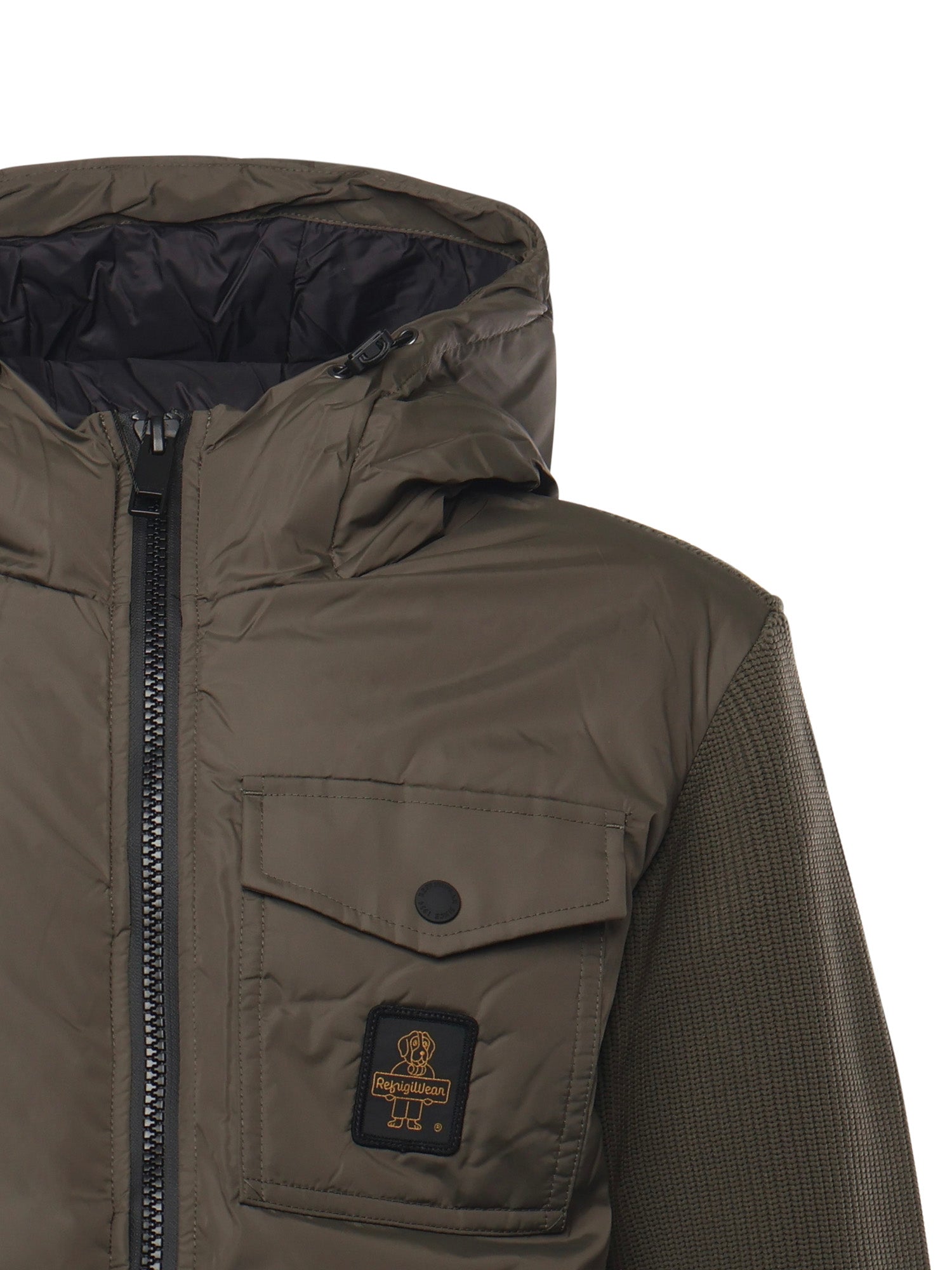 Piumino Hybrid Hood Hunter G94000 NY0214E04010 REFRIGIWEAR 