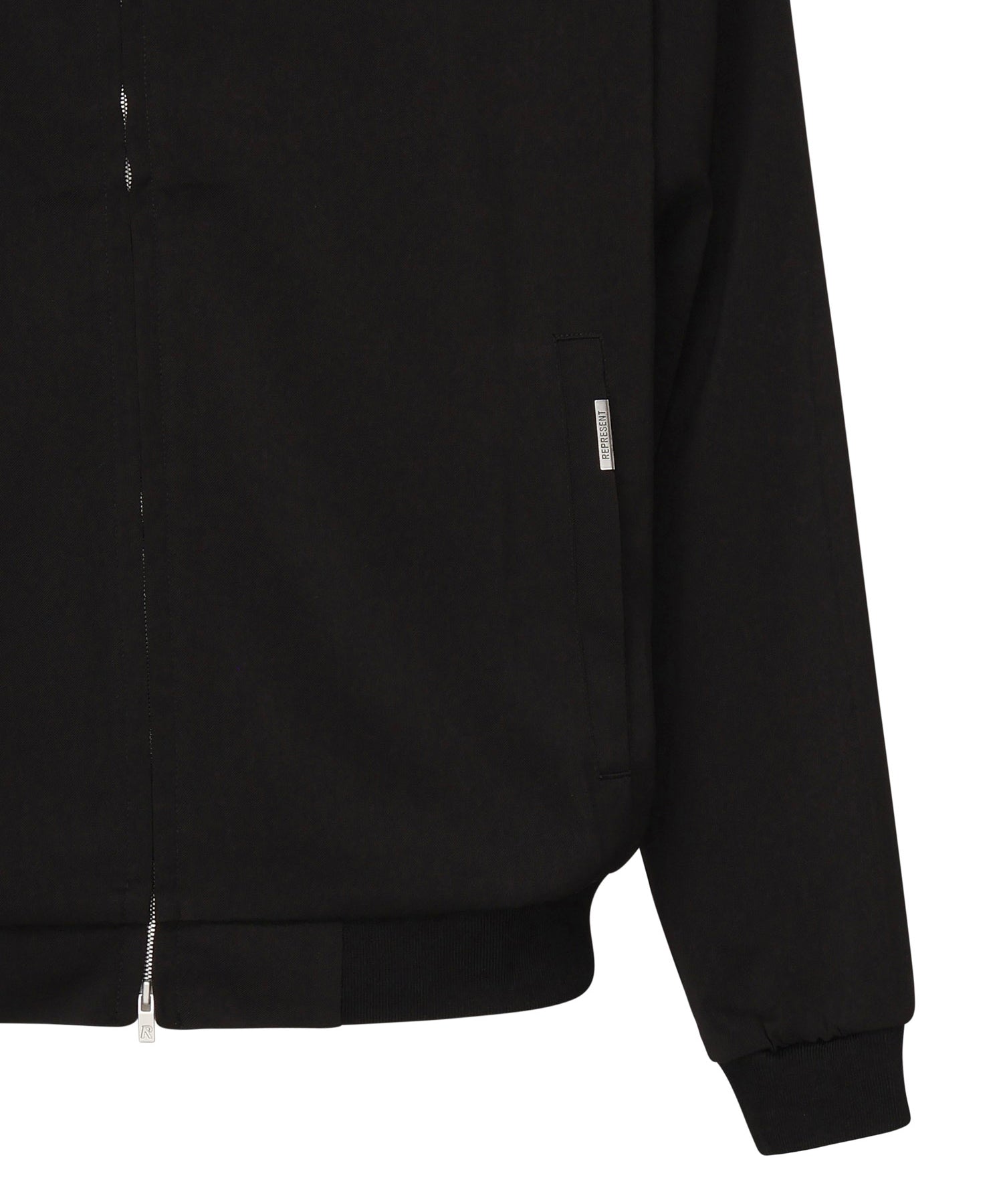 Felpa con zip 'Initial' INM1707 001 REPRESENT 