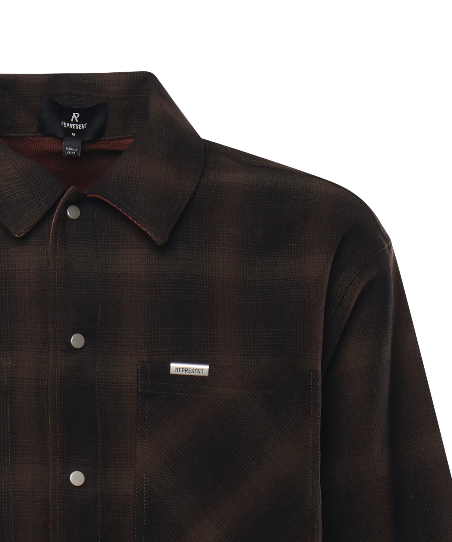 Camicia a quadri in cotone MLM100105 17 REPRESENT 