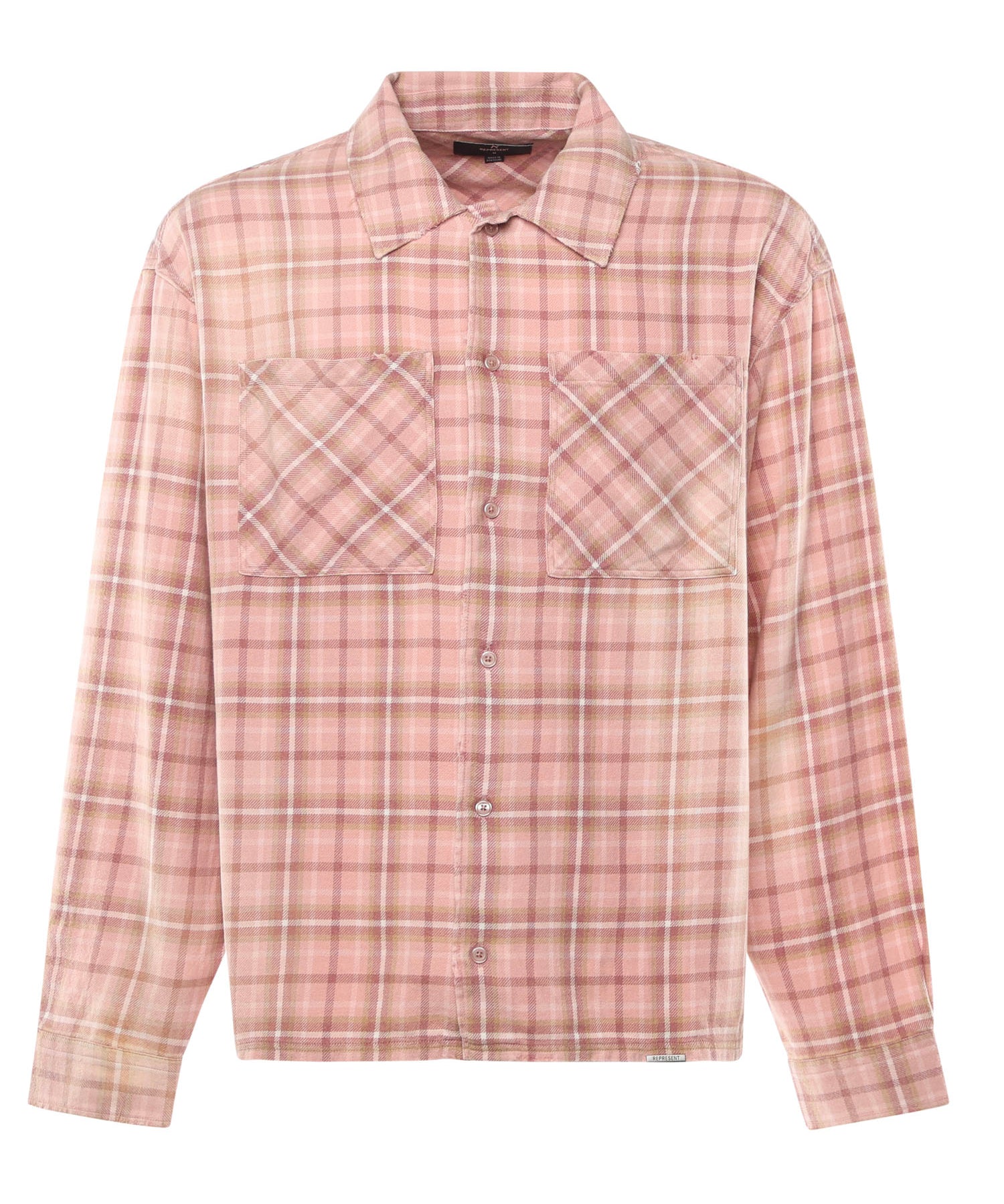 Camicia check in cotone MLM100106 24 REPRESENT 