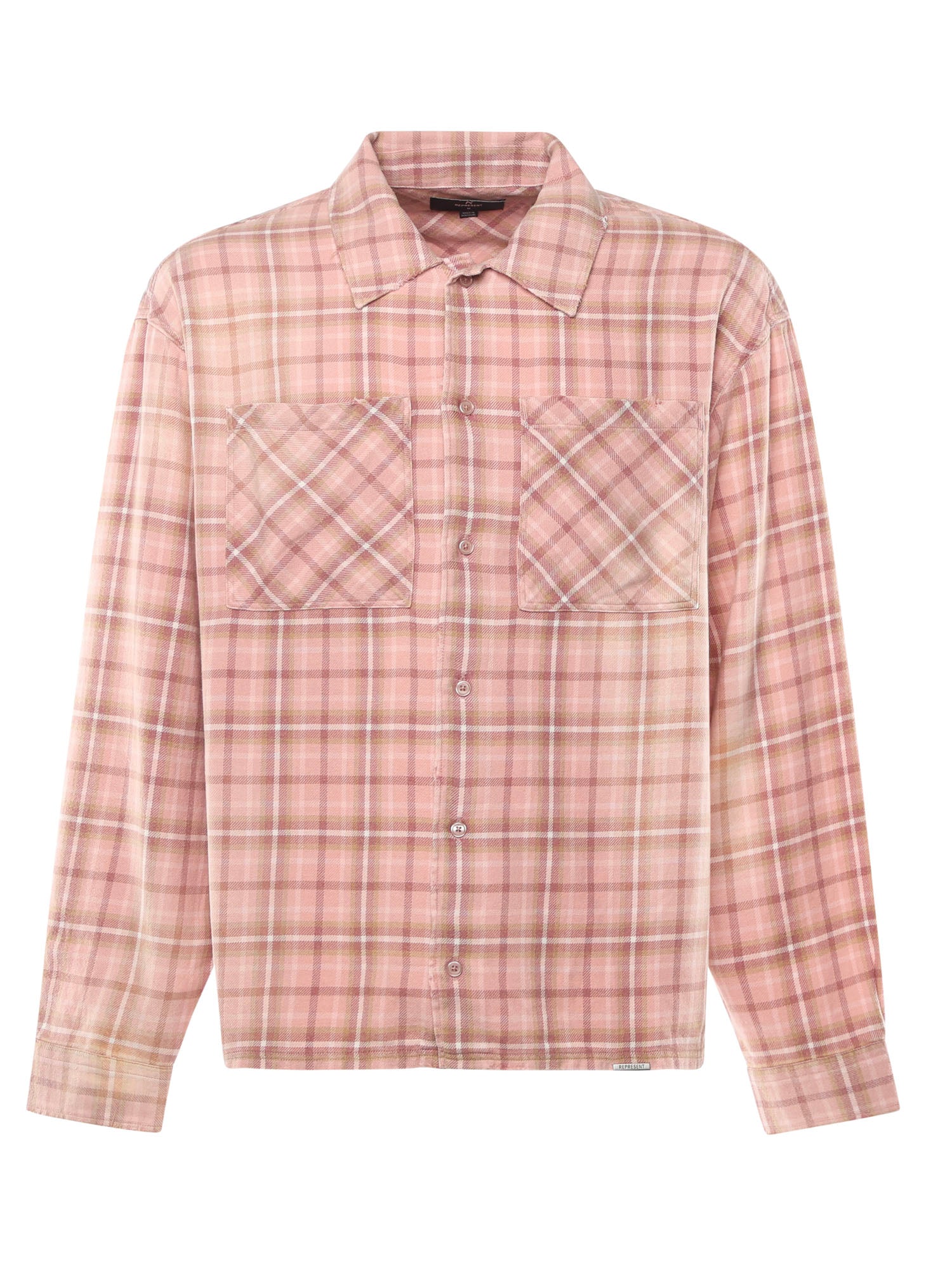 Camicia check in cotone MLM100106 24 REPRESENT 