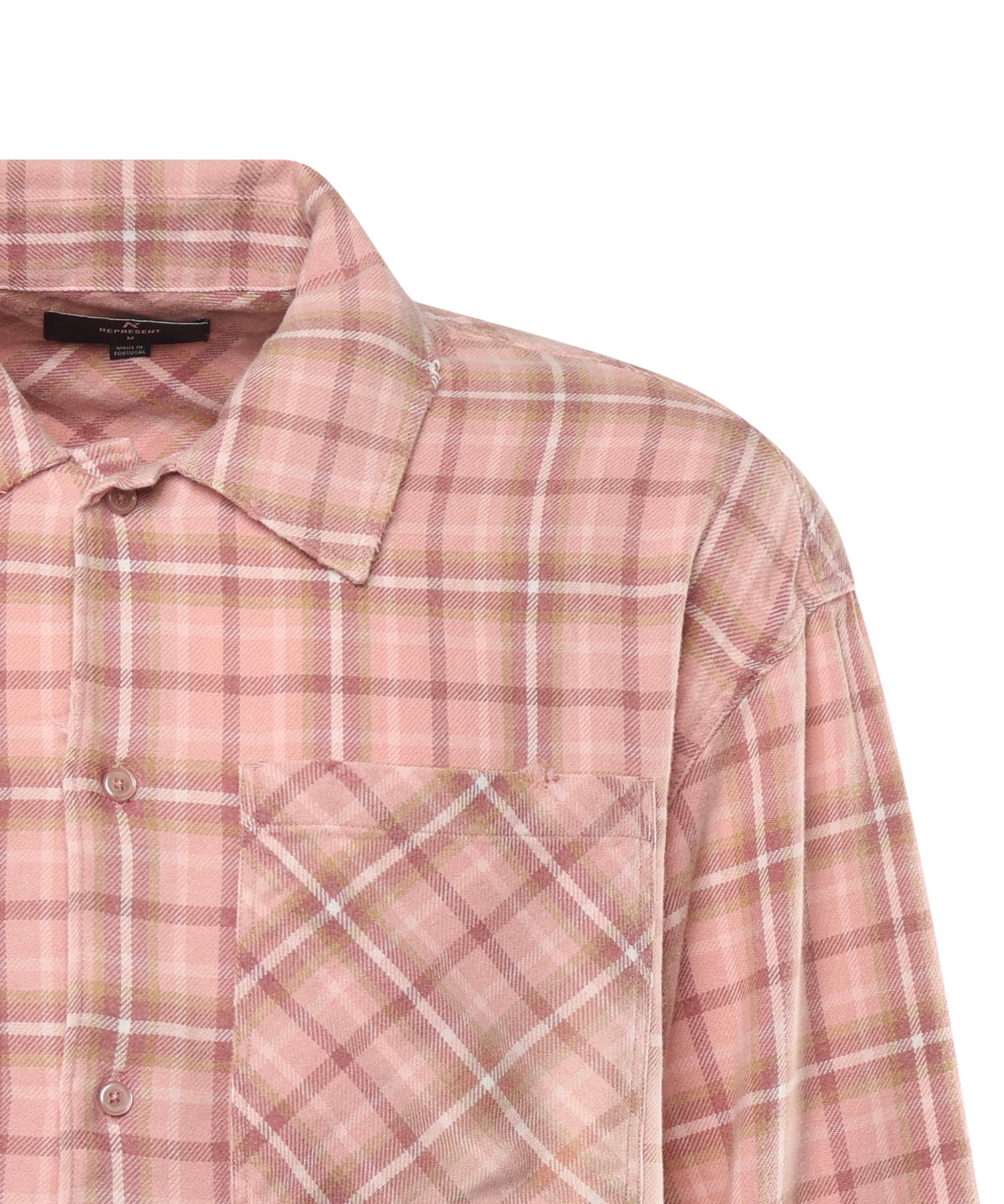 Camicia check in cotone MLM100106 24 REPRESENT 