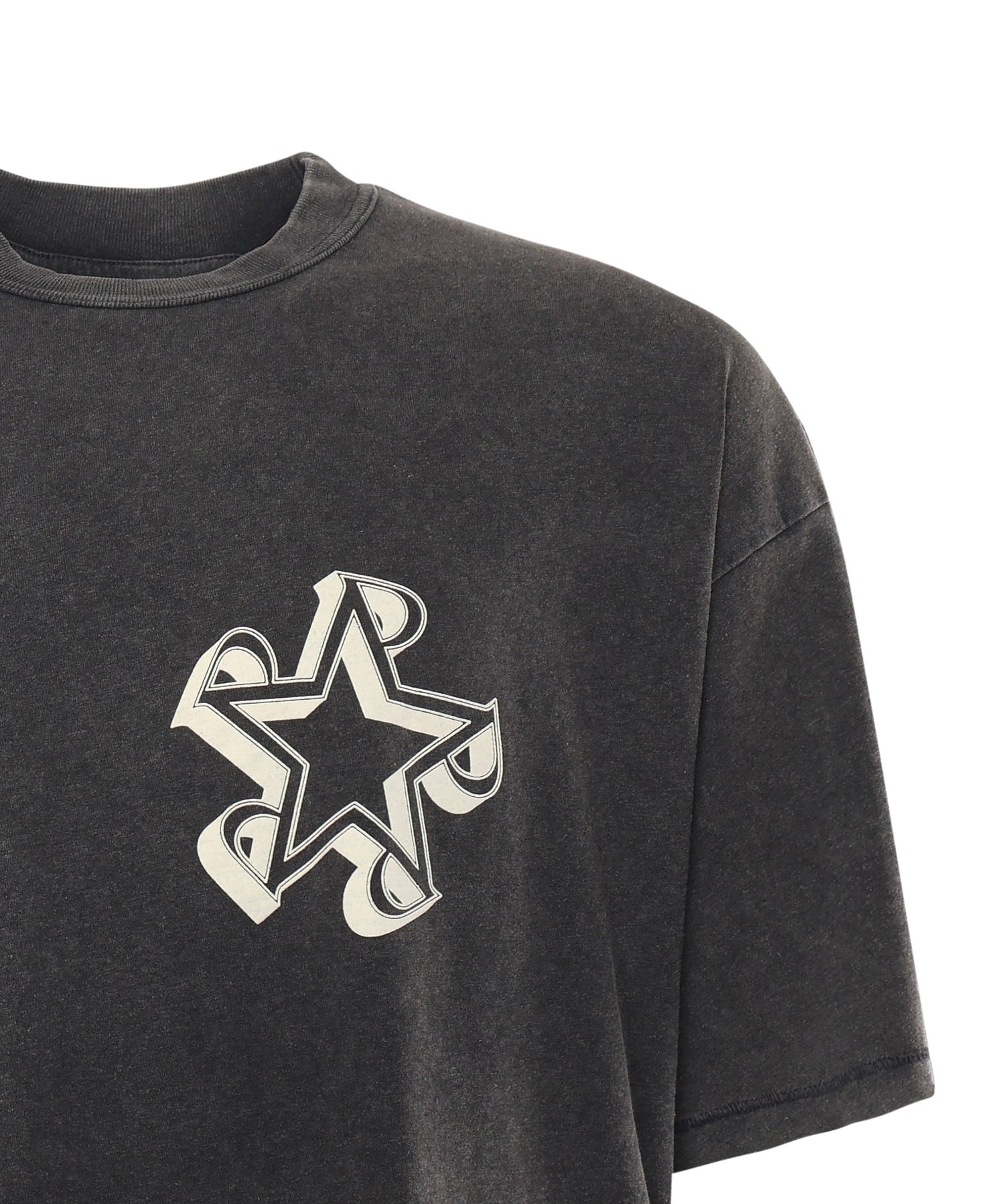 T-shirt "Initial Star" in jersey di cotone MLM100172 47 REPRESENT 