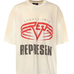 T-shirt "Living Legacy" in jersey di cotone MLM100176 30 REPRESENT 