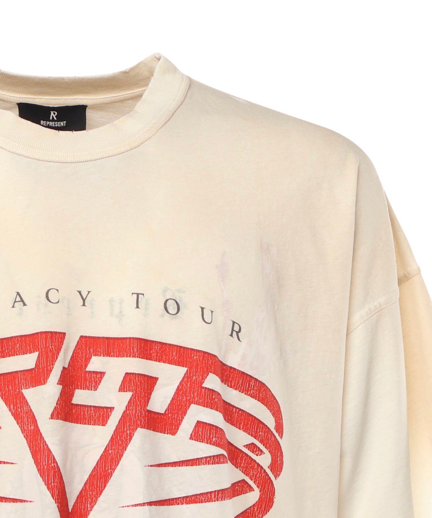 T-shirt "Living Legacy" in jersey di cotone MLM100176 30 REPRESENT 