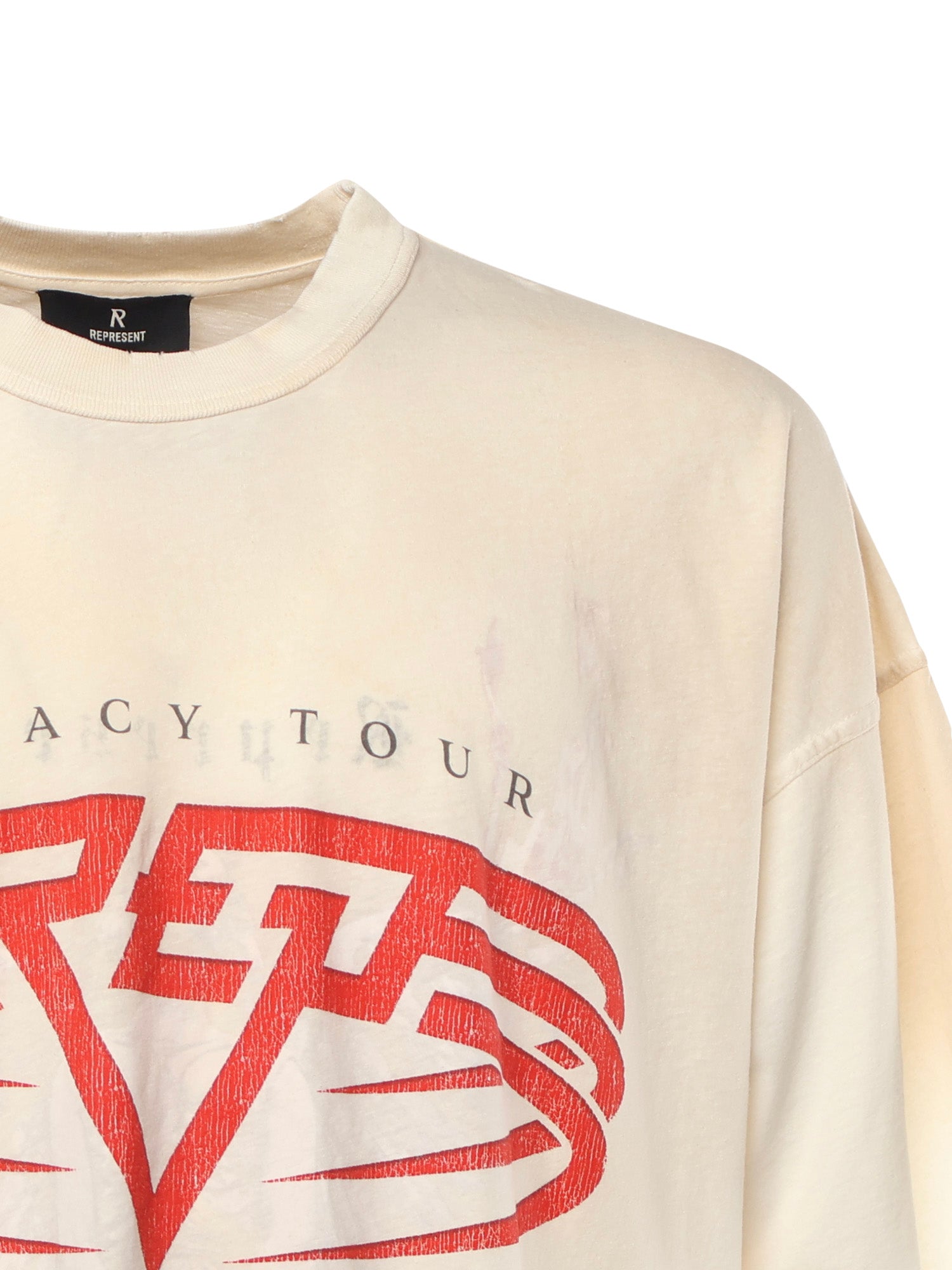 T-shirt "Living Legacy" in jersey di cotone MLM100176 30 REPRESENT 