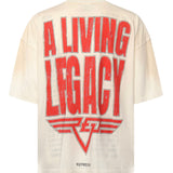 T-shirt "Living Legacy" in jersey di cotone MLM100176 30 REPRESENT 