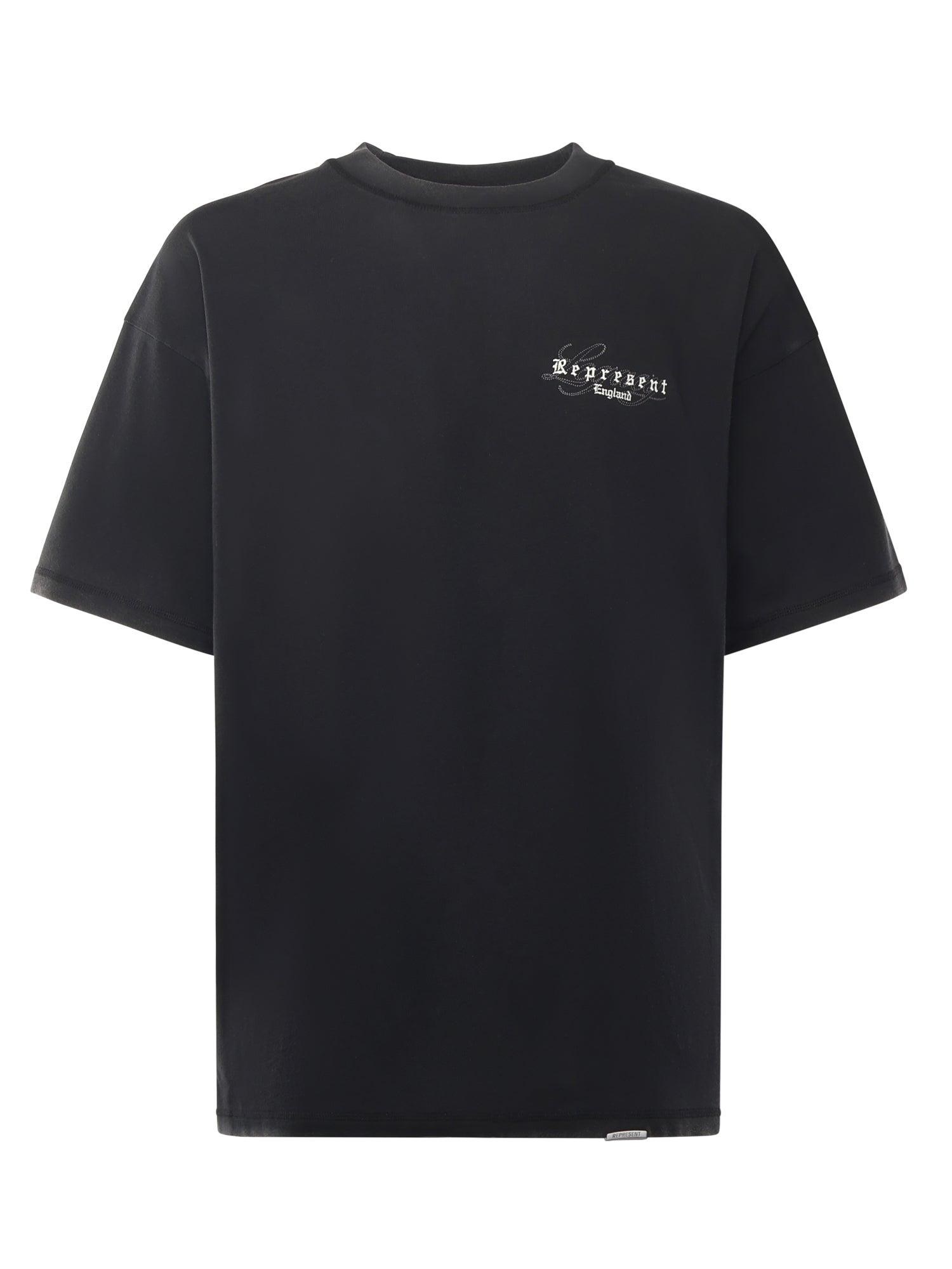 T-shirt "Legacy Overprint" in jersey di cotone<BR/> MLM100178 06 REPRESENT 