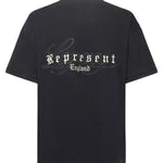 T-shirt "Legacy Overprint" in jersey di cotone<BR/> MLM100178 06 REPRESENT 