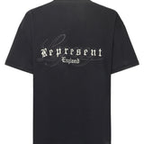 T-shirt "Legacy Overprint" in jersey di cotone<BR/> MLM100178 06 REPRESENT 