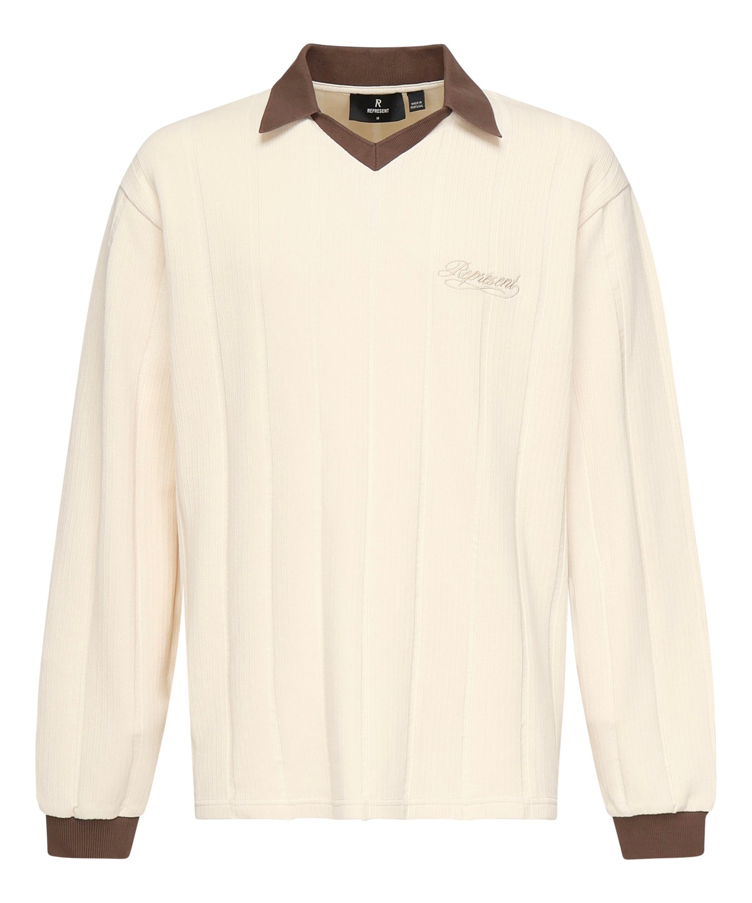 Polo retrò in cotone MLM100277 30 REPRESENT 
