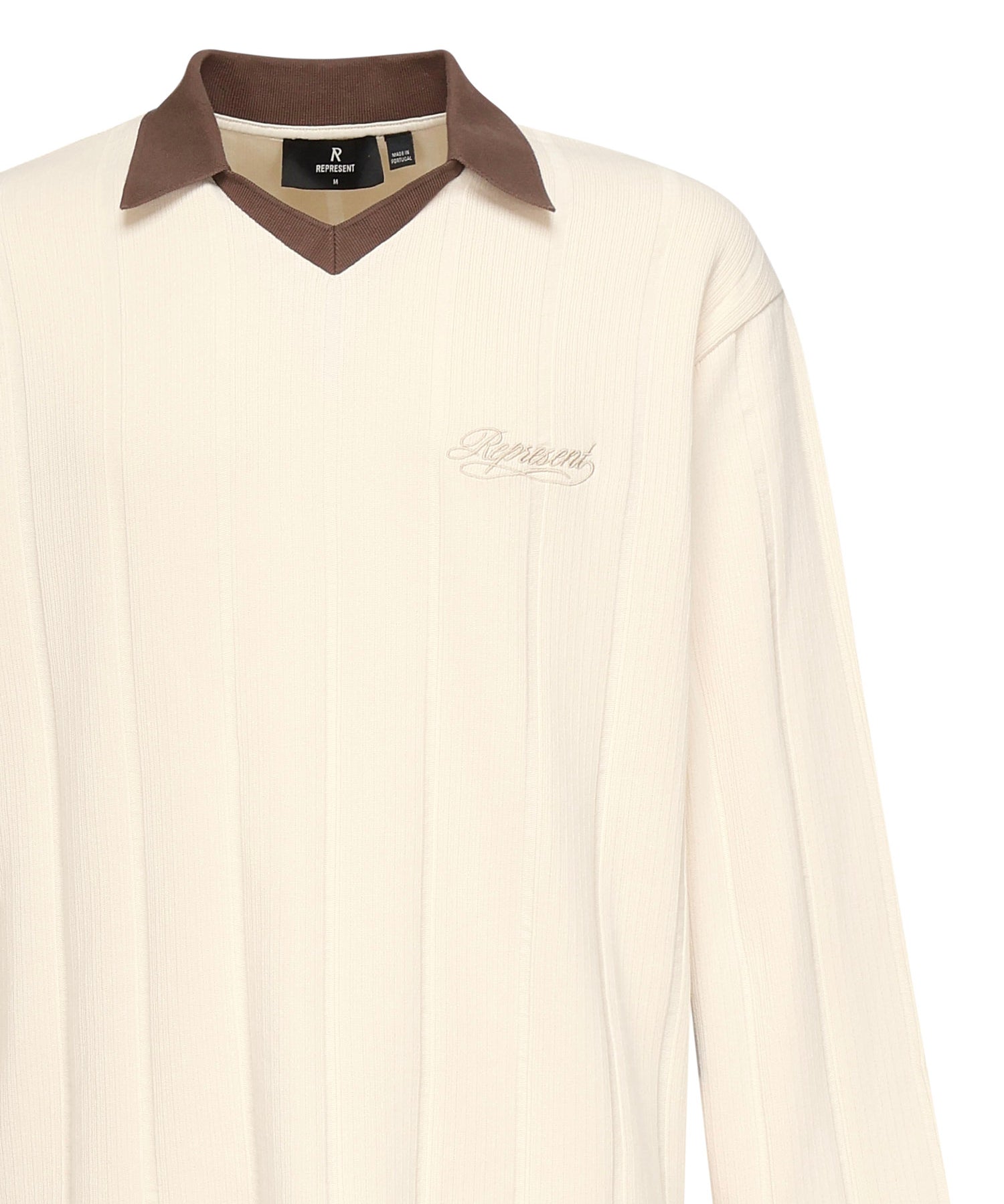 Polo retrò in cotone MLM100277 30 REPRESENT 