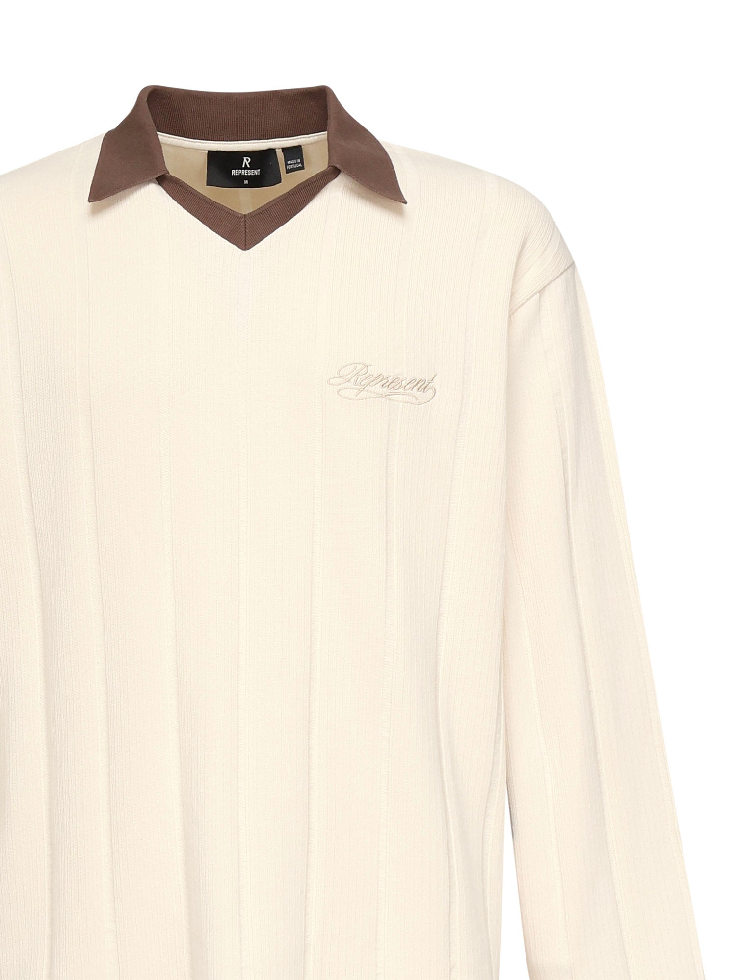 Polo retrò in cotone MLM100277 30 REPRESENT 