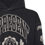 Felpa in cotone con cappuccio con effetto distressed MLM100372 04 REPRESENT 
