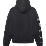 Felpa in cotone con cappuccio con effetto distressed MLM100372 04 REPRESENT 
