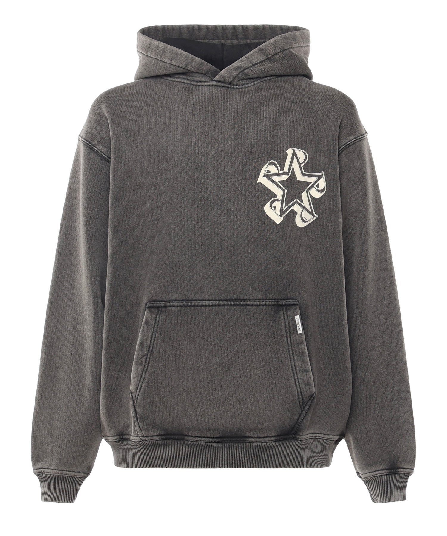 Felpa "Initial Star" in cotone MLM100375 47 REPRESENT 