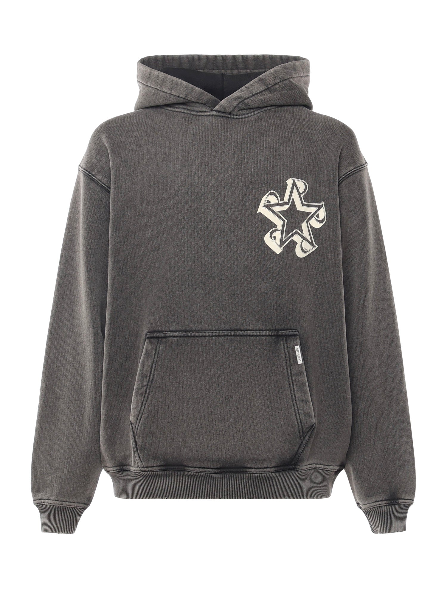 Felpa "Initial Star" in cotone MLM100375 47 REPRESENT 