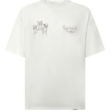 T-shirt "Hand Drawn Thoroughbred" in cotone MLM100383 72 REPRESENT 