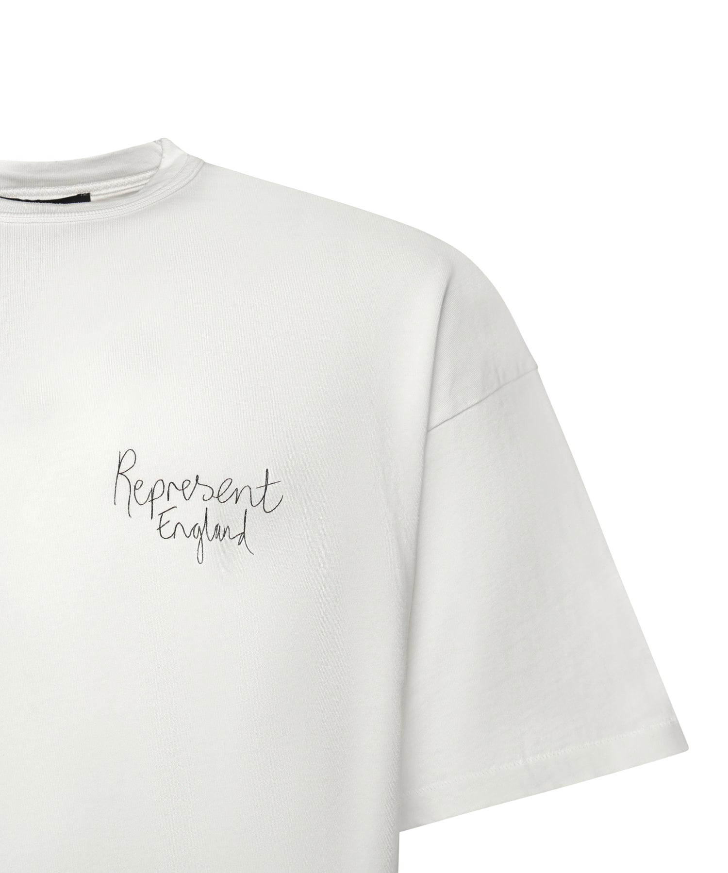 T-shirt "Hand Drawn Thoroughbred" in cotone MLM100383 72 REPRESENT 
