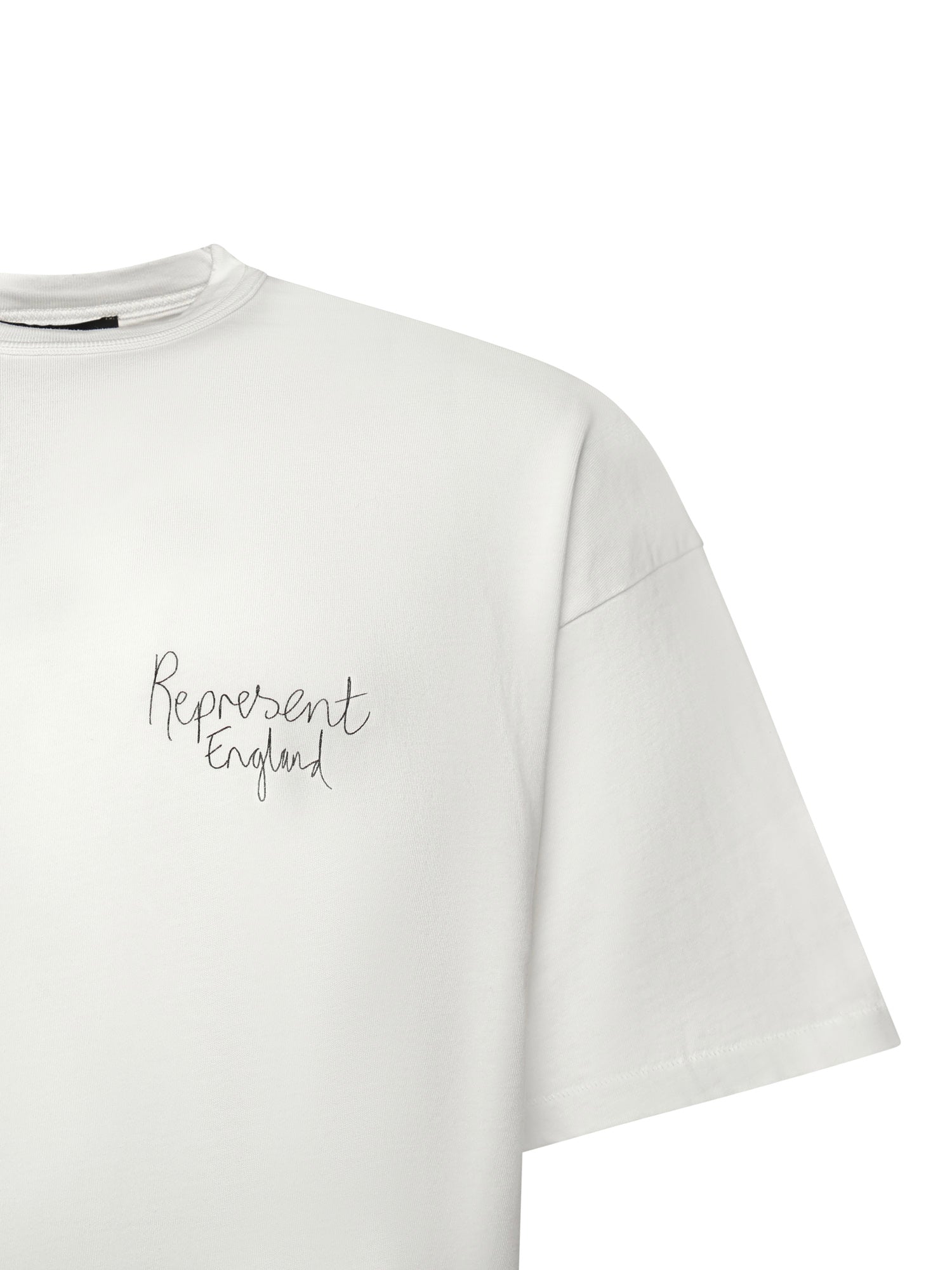 T-shirt "Hand Drawn Thoroughbred" in cotone MLM100383 72 REPRESENT 