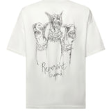 T-shirt "Hand Drawn Thoroughbred" in cotone MLM100383 72 REPRESENT 