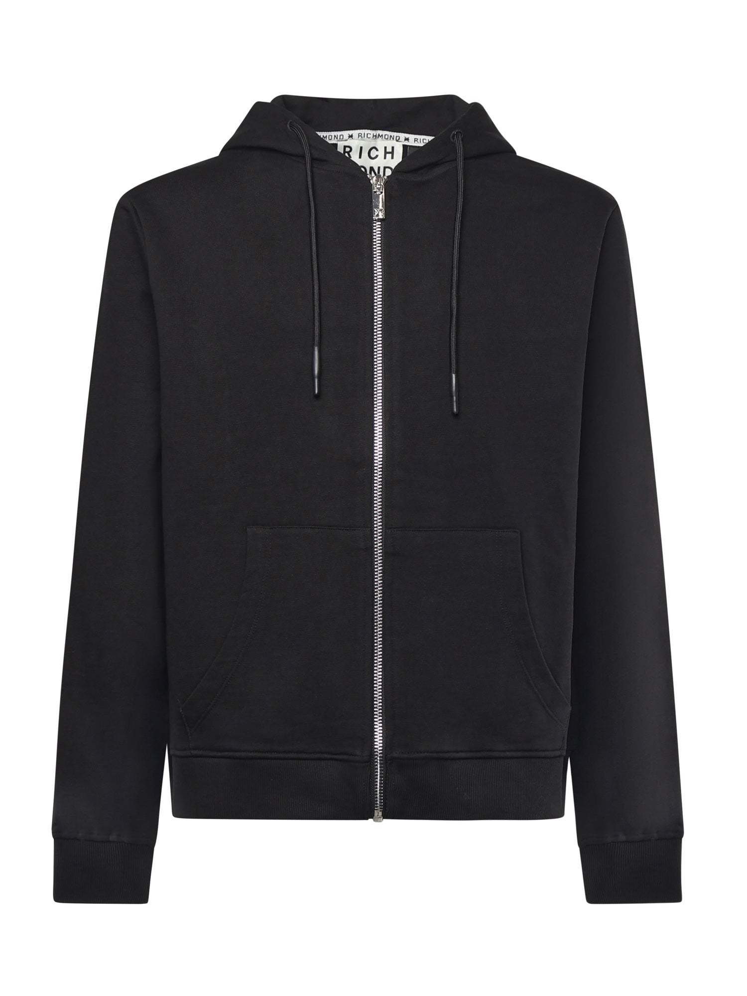 Felpa con zip e logo UMA25004FE ALLOY RICHMOND X 