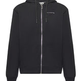 Felpa con zip e logo UMA25008FE BLACK RICHMOND X 