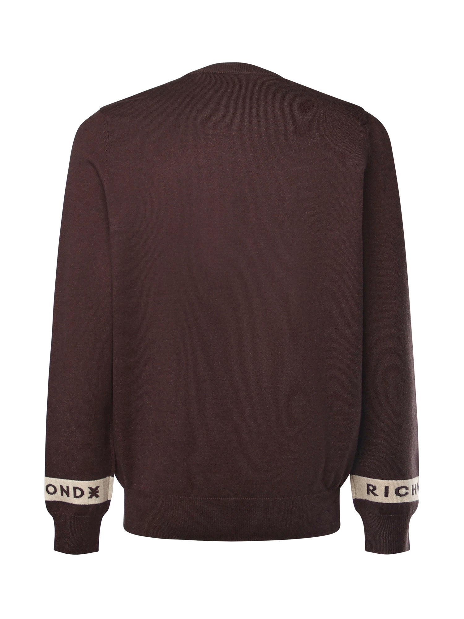 Maglione in misto viscosa con logo<BR/> UMA25035MA MULCH RICHMOND X 
