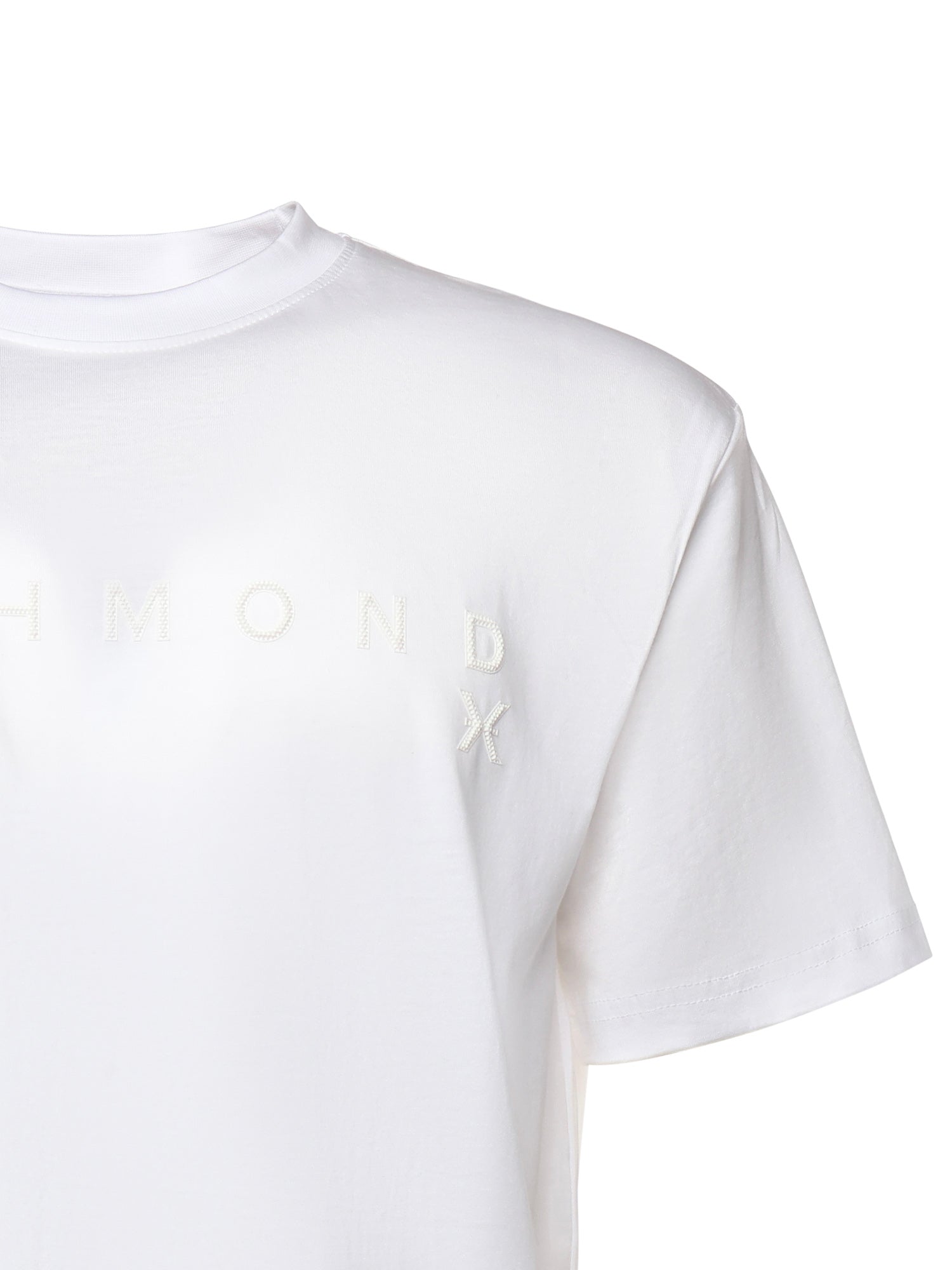 T-shirt Patum in cotone UMA25046TS WHITE RICHMOND X 