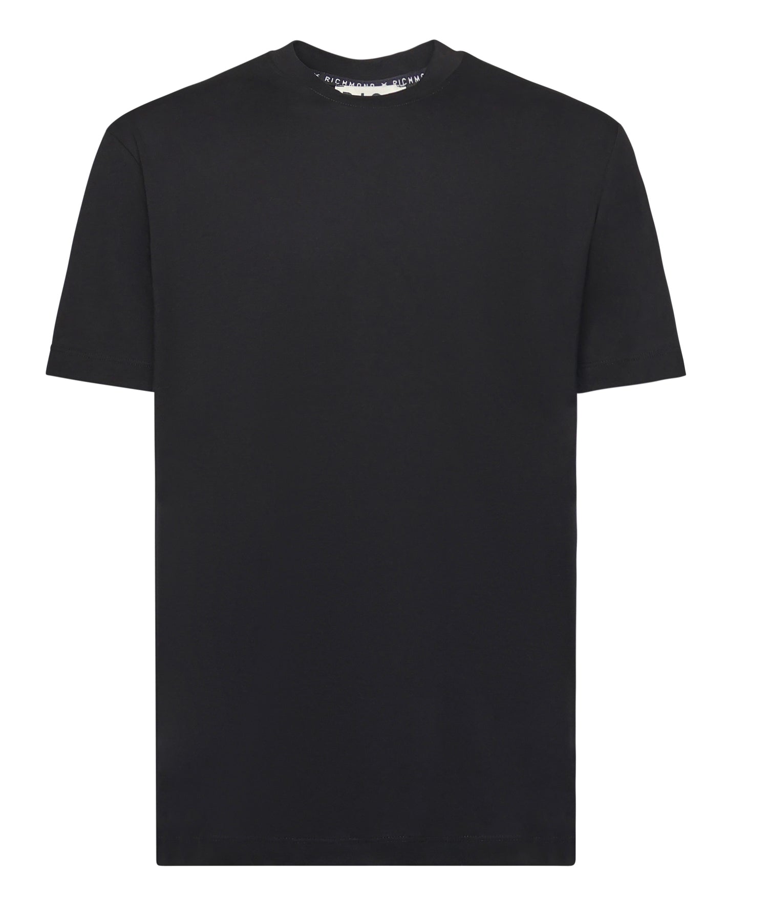 T-shirt Simen in cotone UMA25053TS BLACK RICHMOND X 