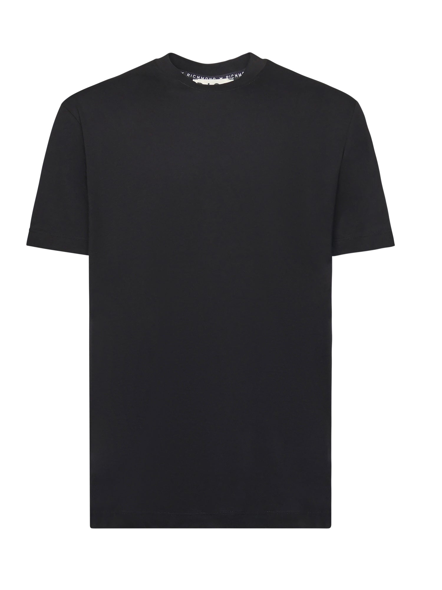 T-shirt Simen in cotone UMA25053TS BLACK RICHMOND X 