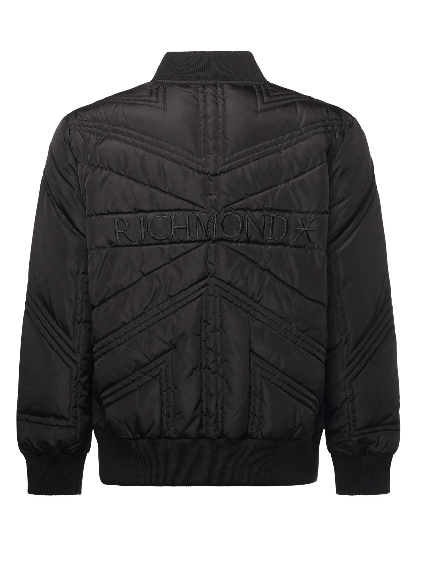 Bomber trapuntato Macije UMA25088PI BLACK RICHMOND X 