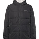 Piumino reversibile con cappuccio e logo UMA25151PI BLACK RICHMOND X 
