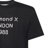 T-shirt con stampa in cotone UMA25169TS BLACK RICHMOND X 
