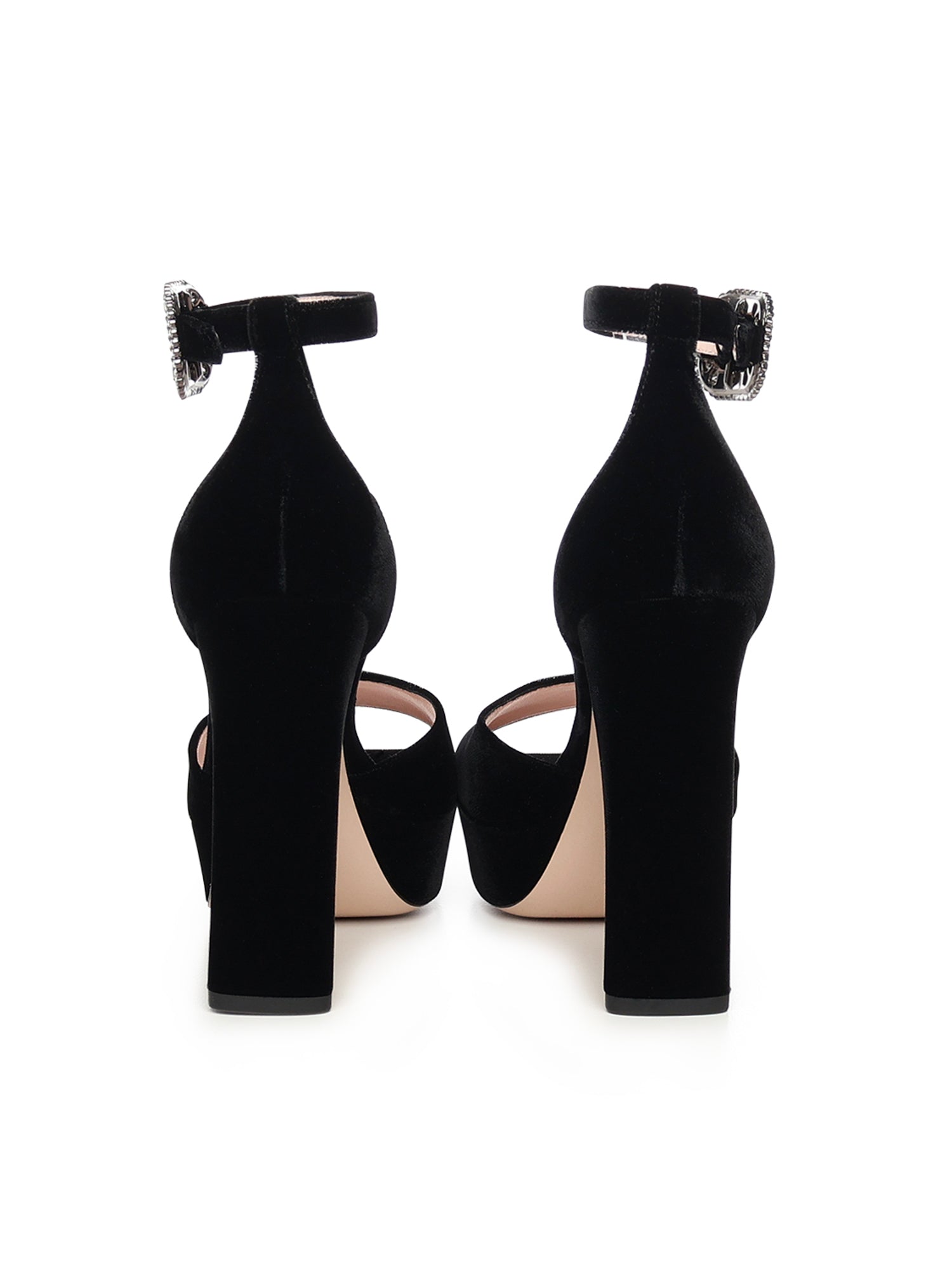 Sandali Platform in velluto RVW57242950CFE B999 ROGER VIVIER 