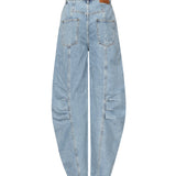 Jeans cargo in denim 114072 3054 ROTATE 