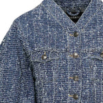 Giacca cropped in denim 114201 1603 ROTATE 