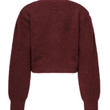 Cardigan in maglia con maniche a sbuffo 114276 2734 ROTATE 