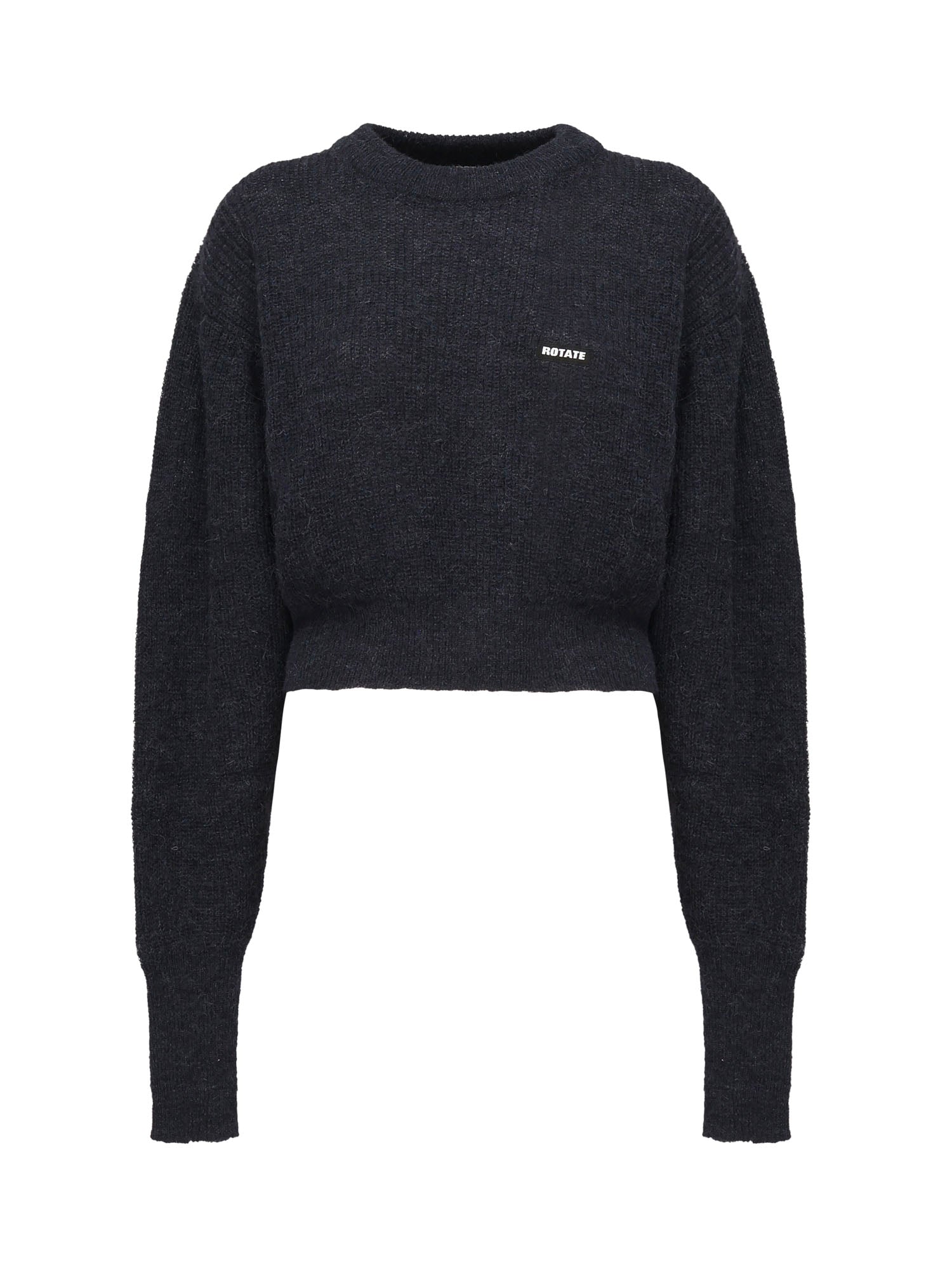 Maglia con maniche a sbuffo e logo 114278 1725 ROTATE 