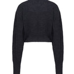 Maglia con maniche a sbuffo e logo 114278 1725 ROTATE 
